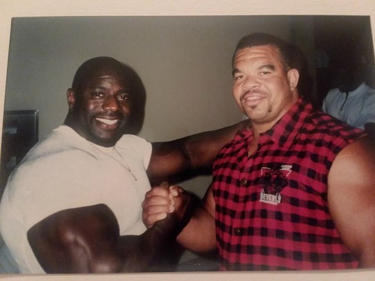 Eric Huntley & Unknown Bodybuilder